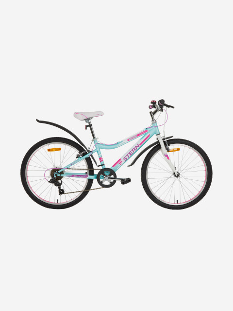Комплект: велосипед для девочек Leeloo 24 1.0 24", 2022 с аксессуарами