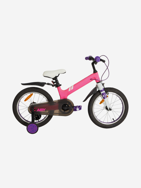Велосипед для девочек Airy Girl 16" розовый/фиолетовый цвет — купить за 13999 руб. в интернет-магазине Stern